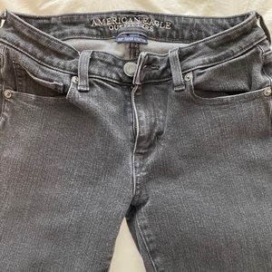 Black American Eagle Skinny Jeans